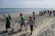 Strandprojekt 2018 der Grundschule am Nord-Ostsee-Kanal